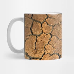 Dried soil texture Mug